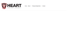 Tablet Screenshot of heartsocceracademy.com